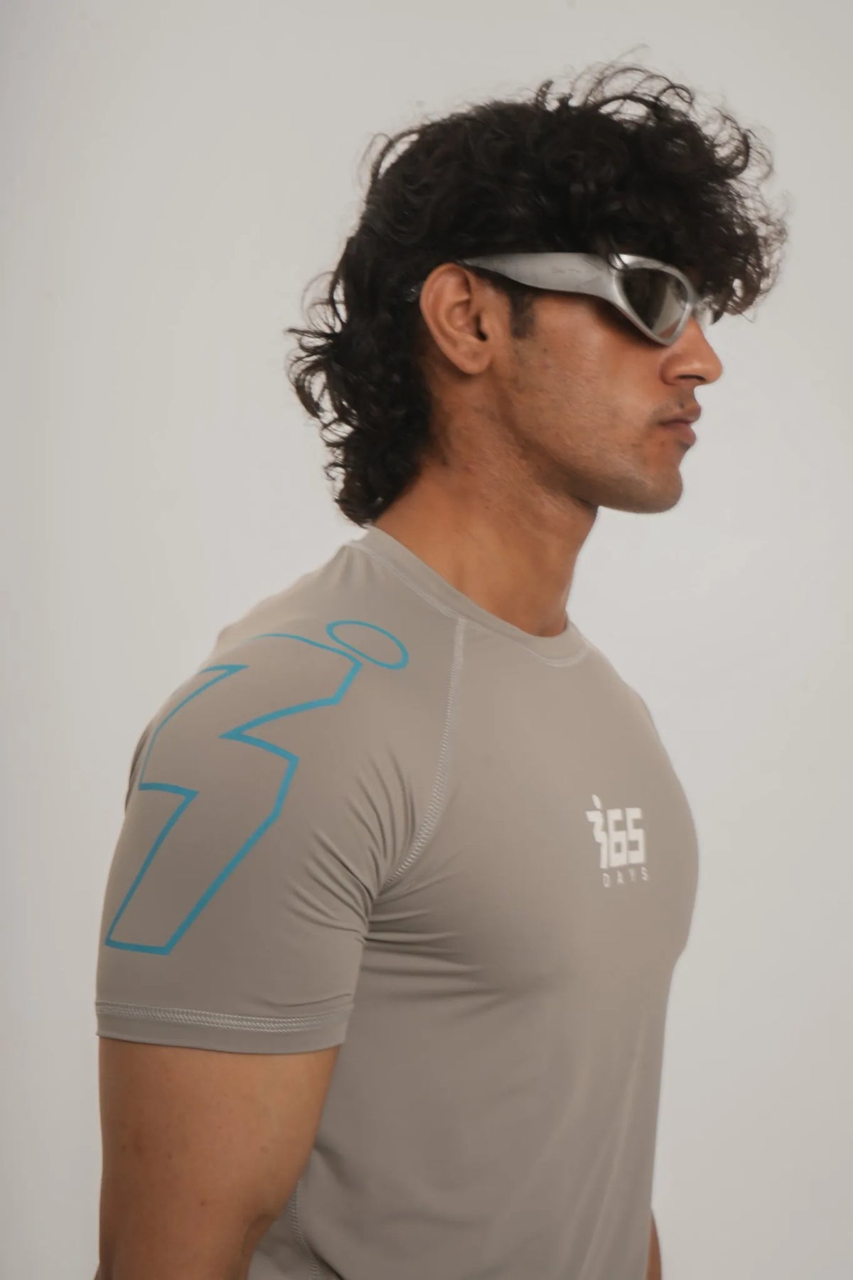 SECOND SKIN | COMPRESSION T-SHIRT | GREY