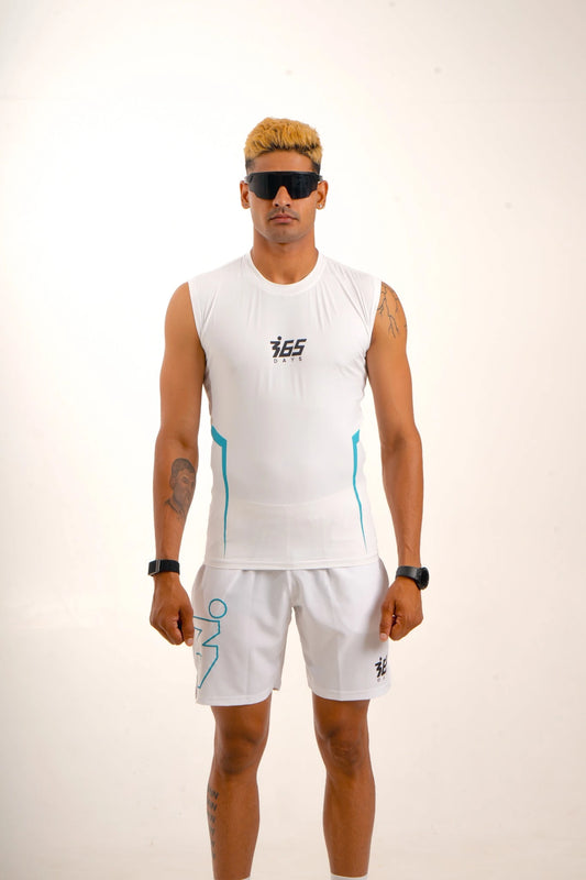 SECOND SKIN | COMPRESSION VEST | WHITE