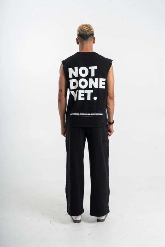 NOT DONE YET | COTTON OVERSIZED TANK